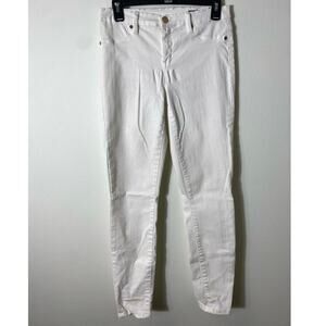 Blank NYC White The Mercer Skinny Ankle Jeans Size 28